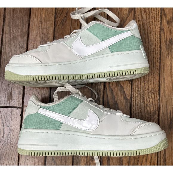Nike Wmns AF1 Shadow Pistachio Frost Spruce Aqua Women Casual Shoes CW2655-001 - Picture 7 of 7